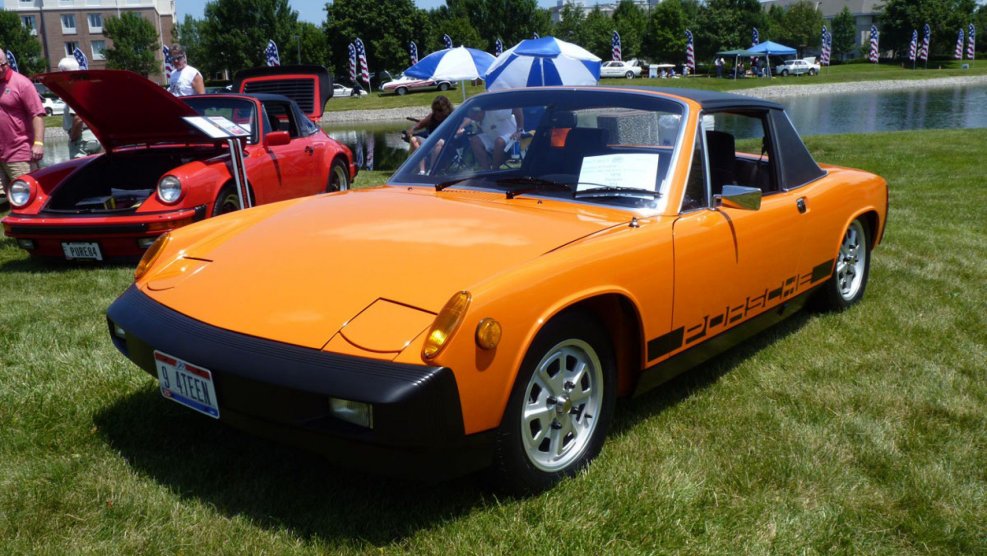 Porsche 914 Orange