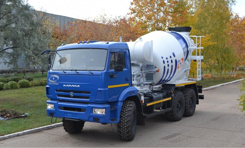 Автобетоносмеситель КАМАЗ 5814т6 43118-50