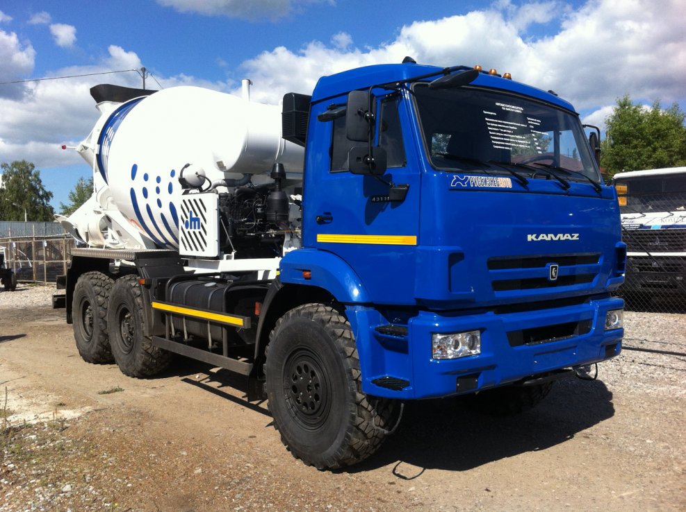 Автобетоносмеситель ТЗА 58146т (6м3) миксер вездеход