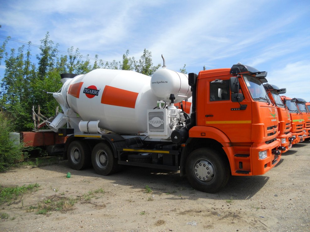 KAMAZ 53229 бетономешалка профиль