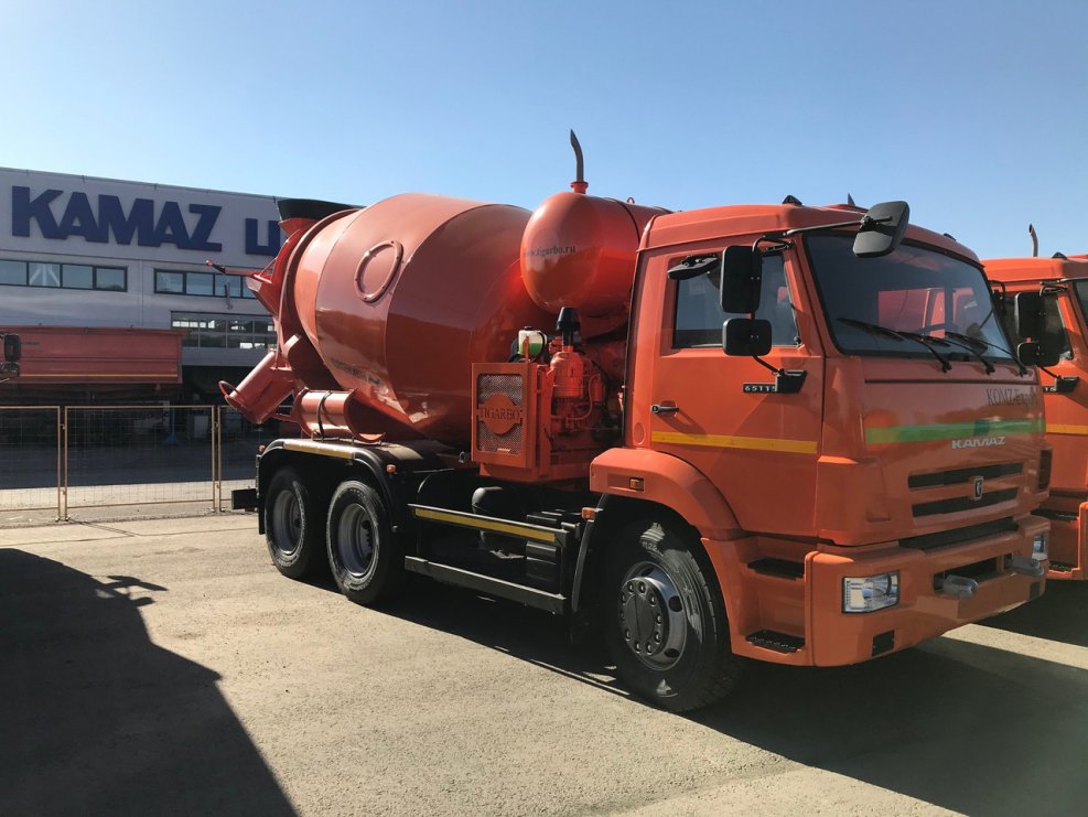 КАМАЗ 65115 бетоносмеситель
