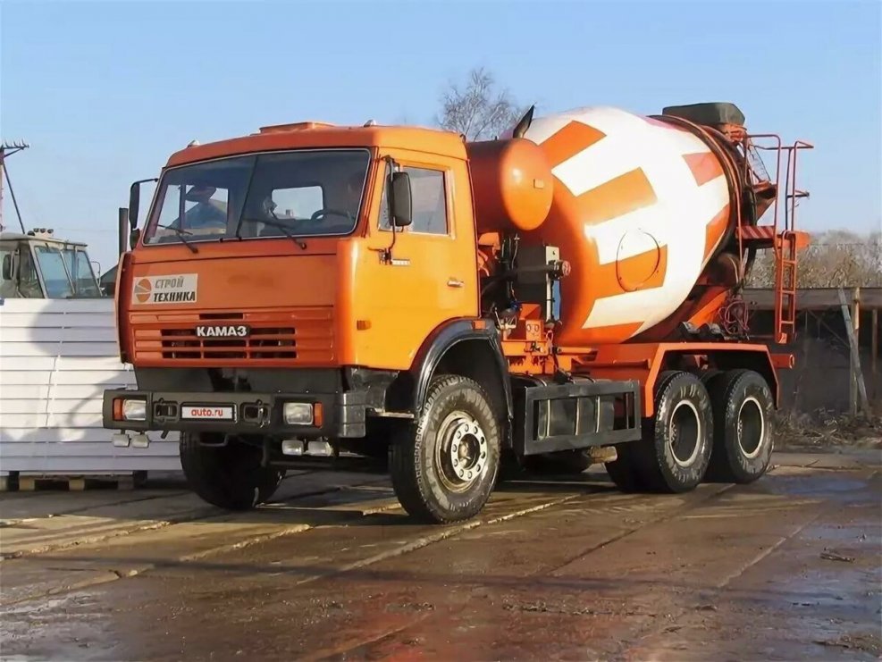 Автобетономешалка КАМАЗ 53229