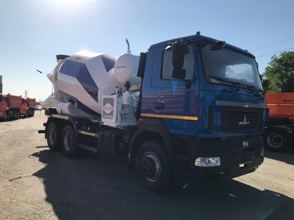 МАЗ 6312в5 автобетоносмеситель