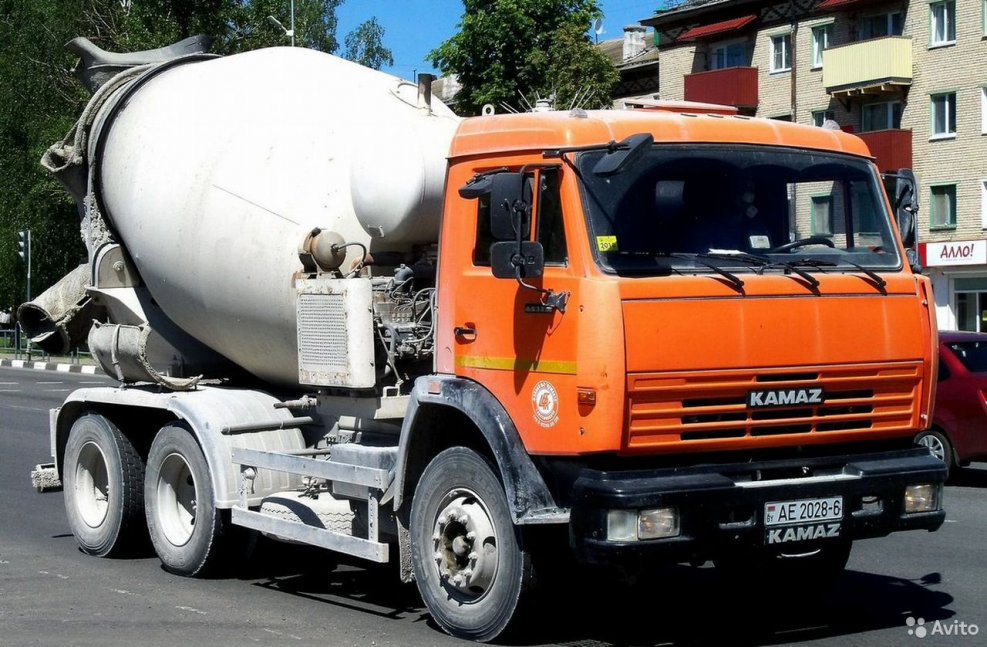 Автобетоносмеситель КАМАЗ 65115