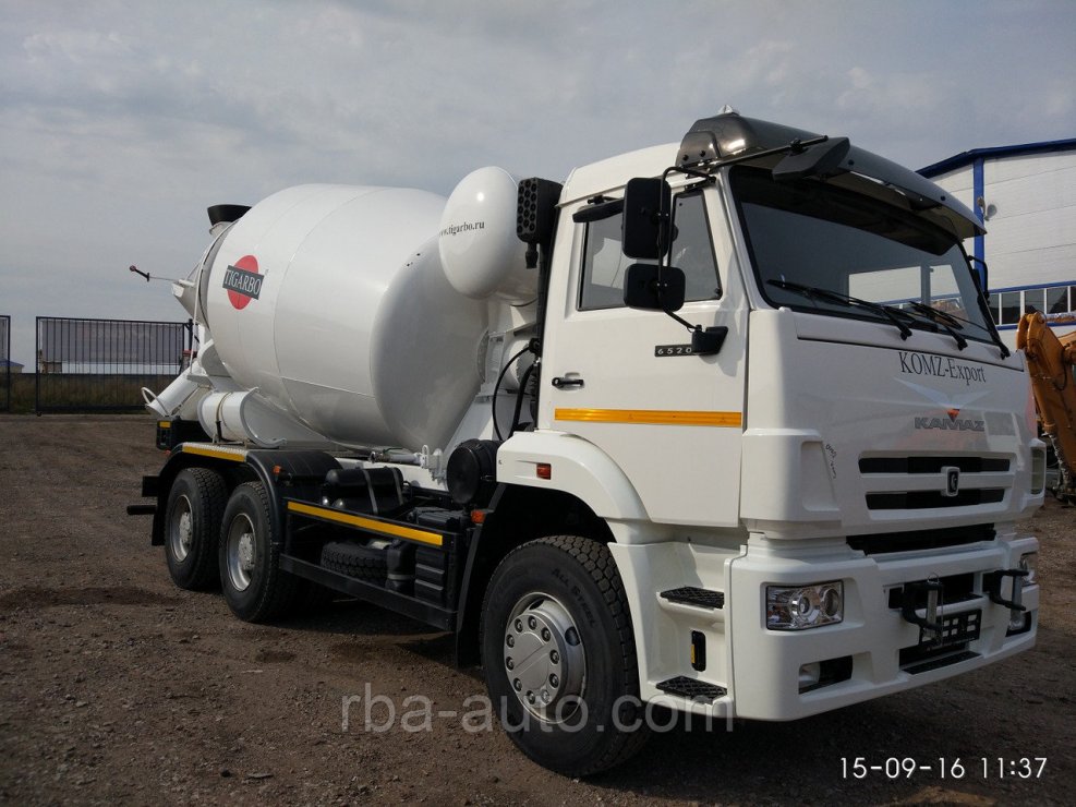 КАМАЗ 6520 миксер Тигарбо