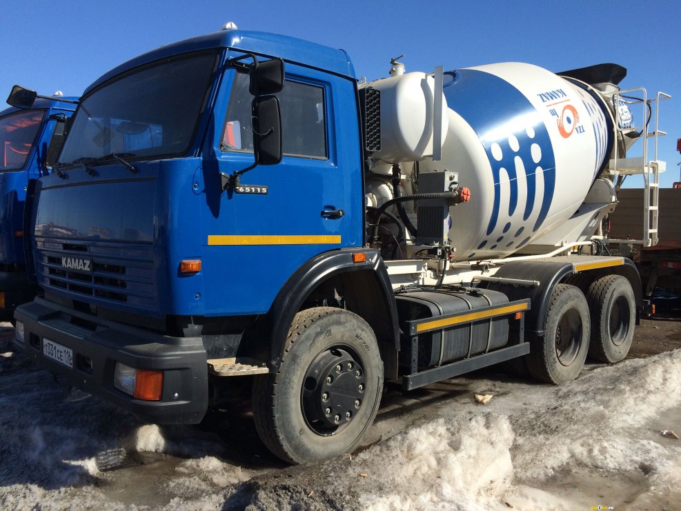 Автобетоносмеситель КАМАЗ 65115