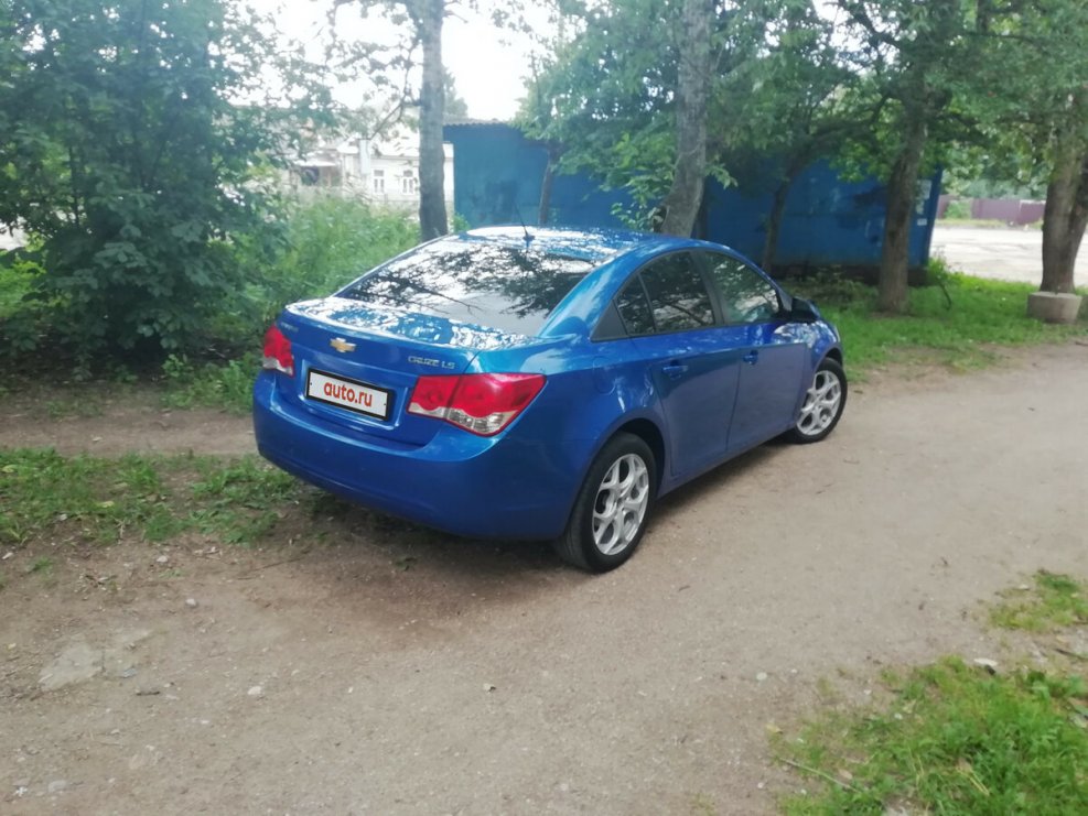 Шевроле Круз синяя 500 т.р