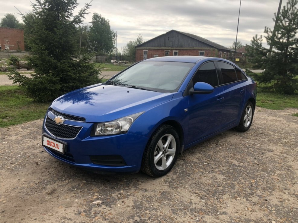 Chevrolet Cruze 2011 синий