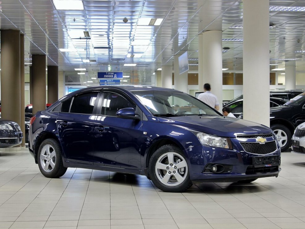 Chevrolet Cruze 2012 темно синий