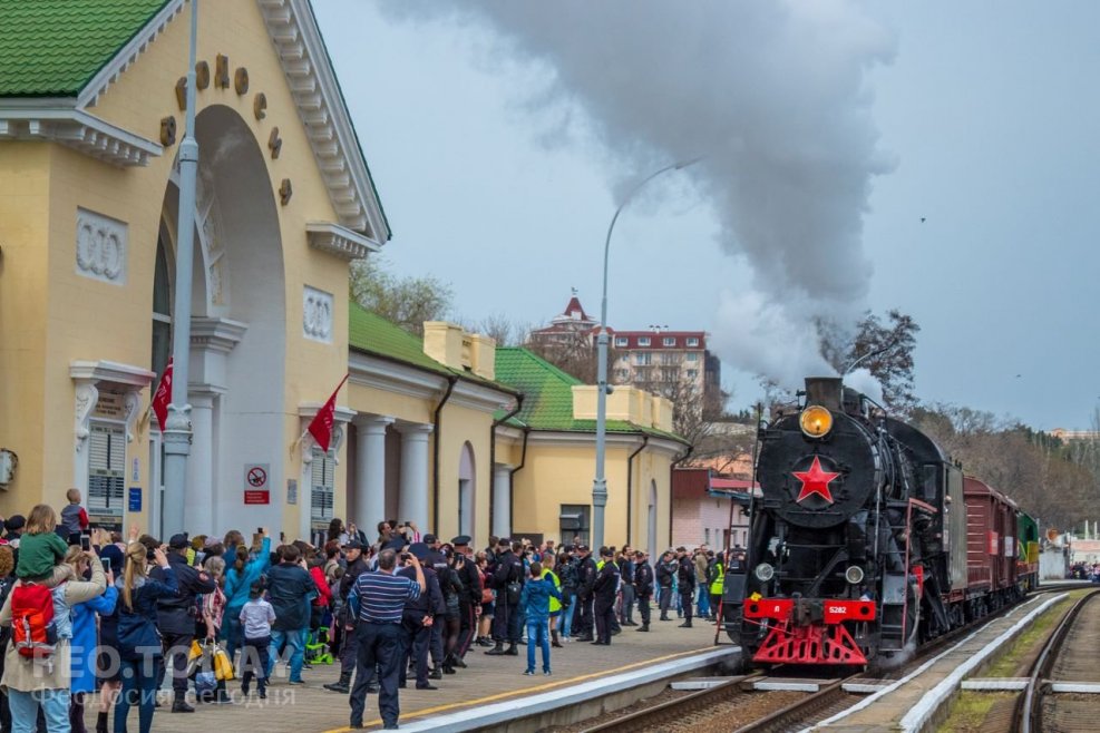 Табличка на вагоне Астрахань Самара