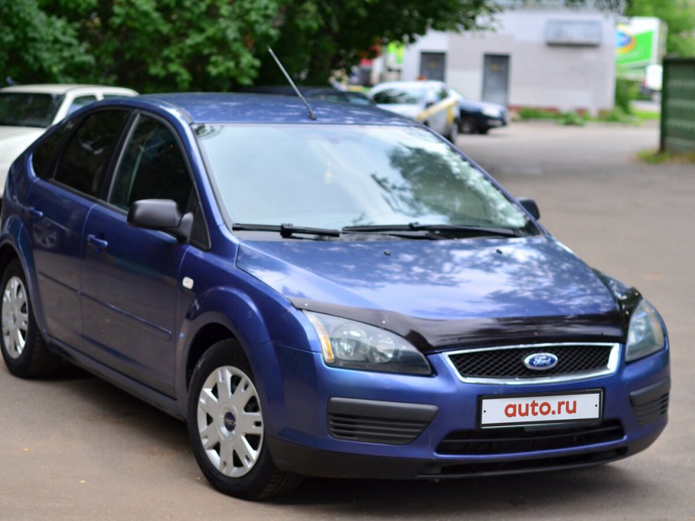 Ford Focus 2 дорестайл голубой