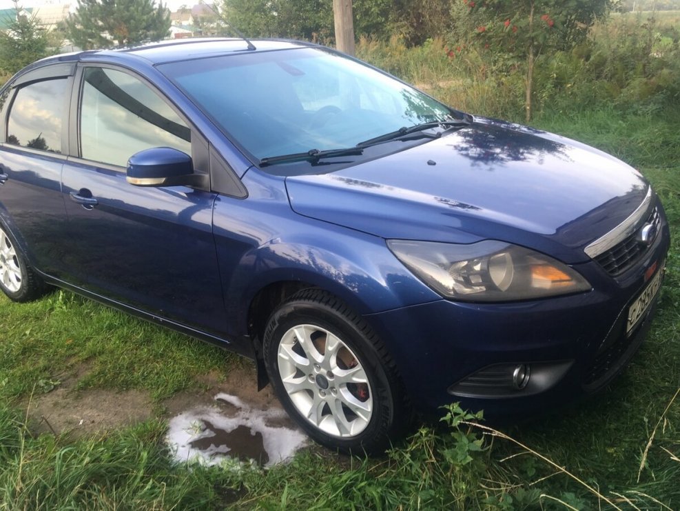 Ford Focus 2008 синяя