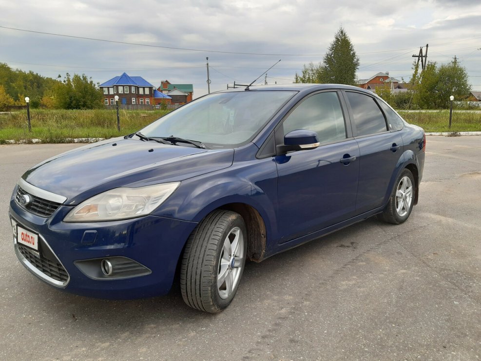 Ford Focus 2008 синяя