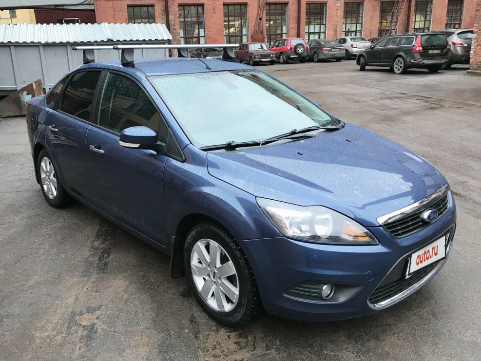 Ford Focus 2 Рестайлинг синий
