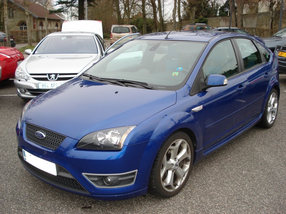 Ford Focus 2 синий
