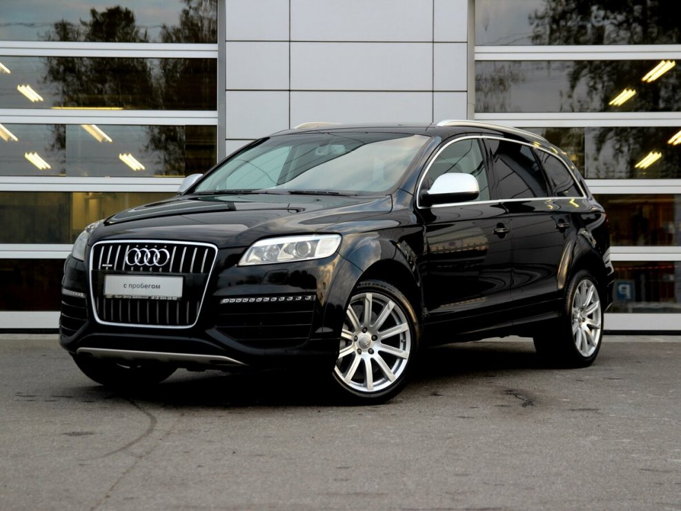 Ауди джип q7 чёрный