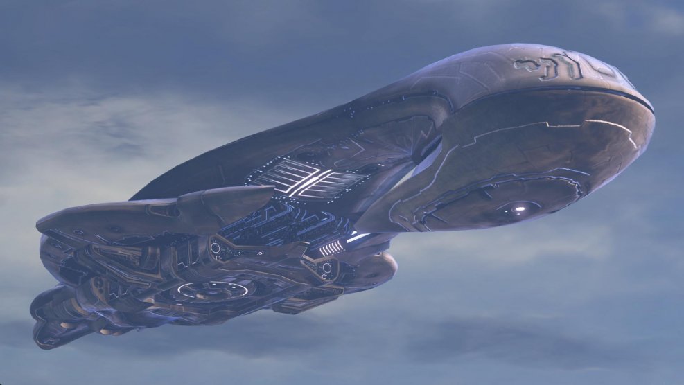 Космический крейсер Halo Covenant