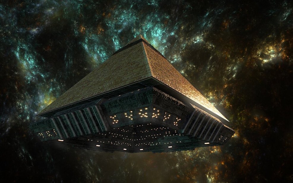 Корабль пирамида Stargate