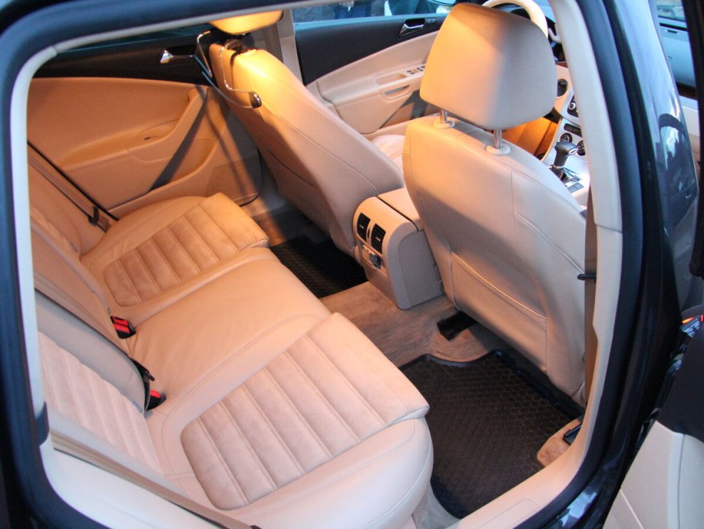 Passat b6 бежевый салон