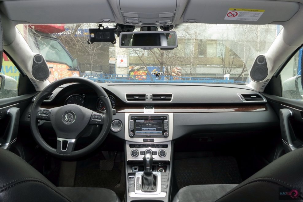 Passat b7 колонка в Торпедо