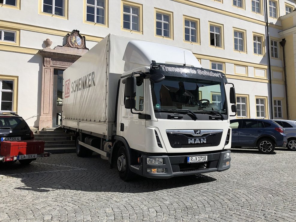 Man man TGL 8.190 Euro 6, манипулятор