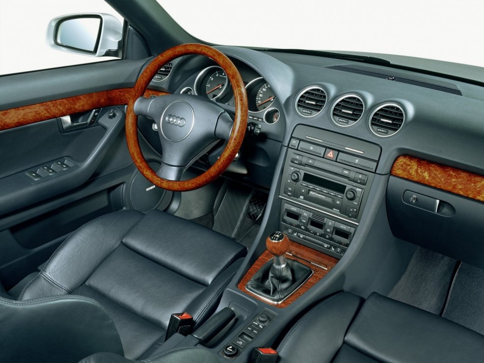 Audi a4 b6 2002 салон