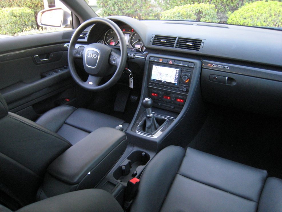 Audi a4 b6 2002 салон