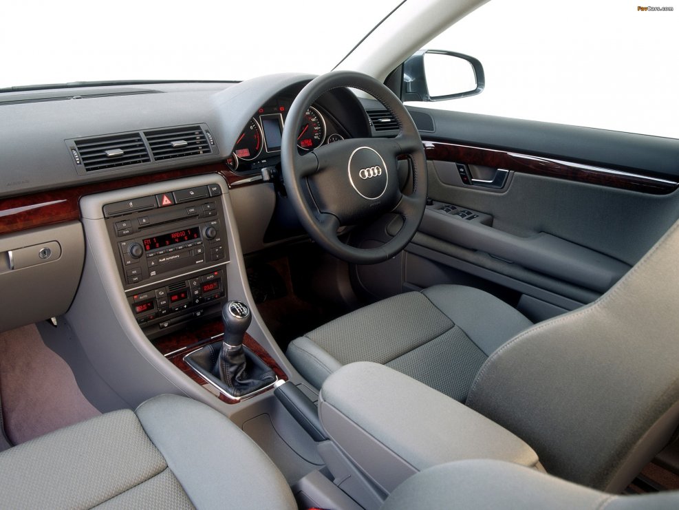 Audi a4 b6 2002 салон