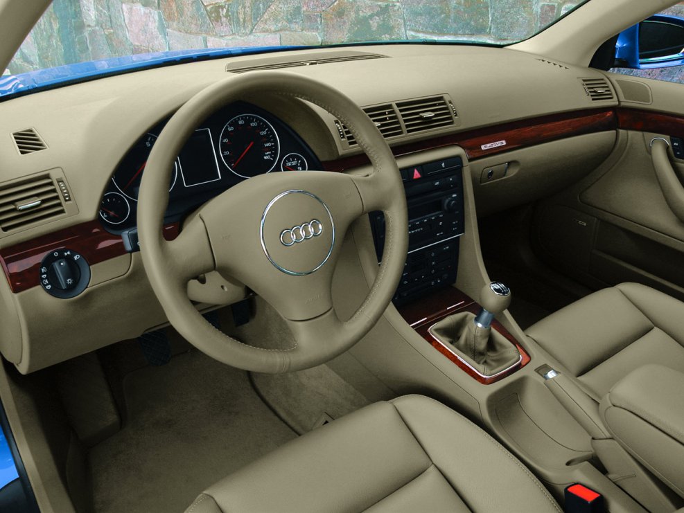 Audi a4 b6 2002 салон