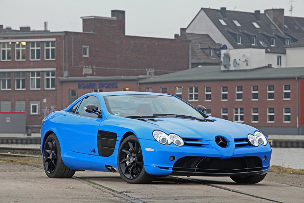SLR MCLAREN синий