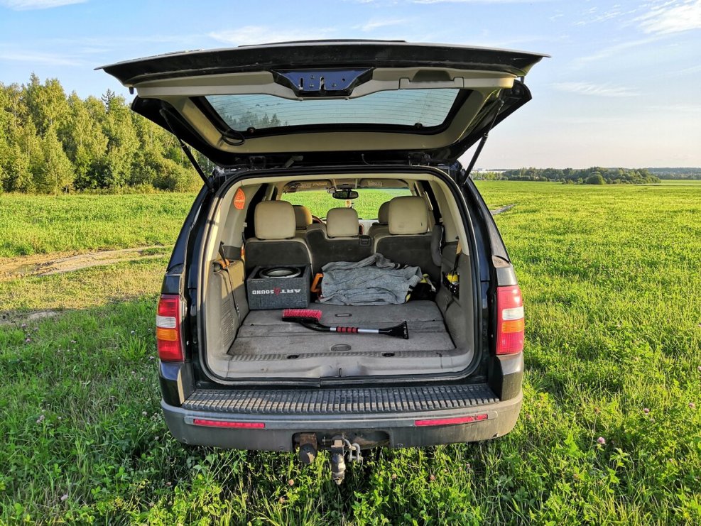Ford Explorer 2 багажник