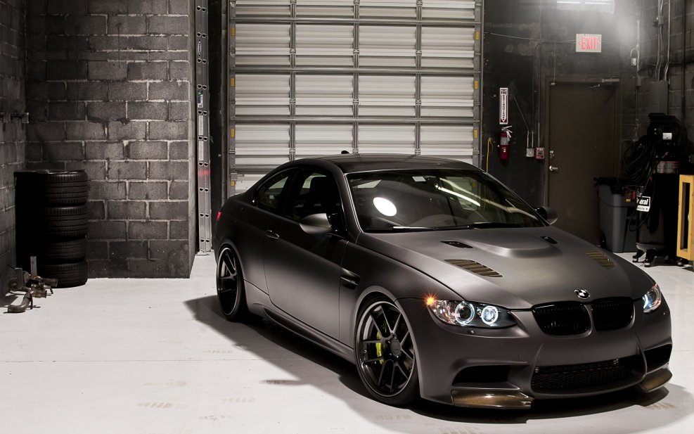 BMW m3 e92 черная