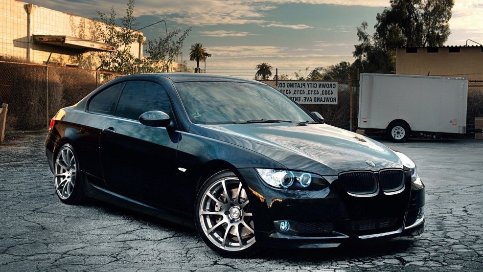 BMW m3 e92 черная
