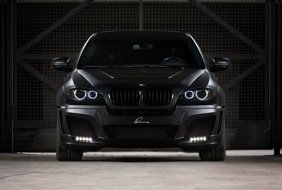 BMW x6 черный