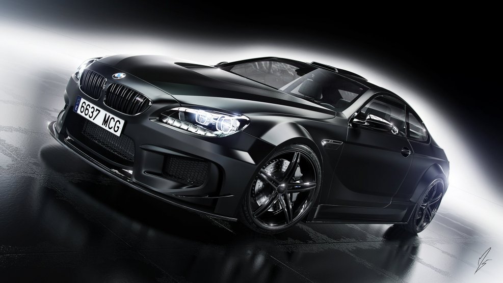 BMW m6 Siyah