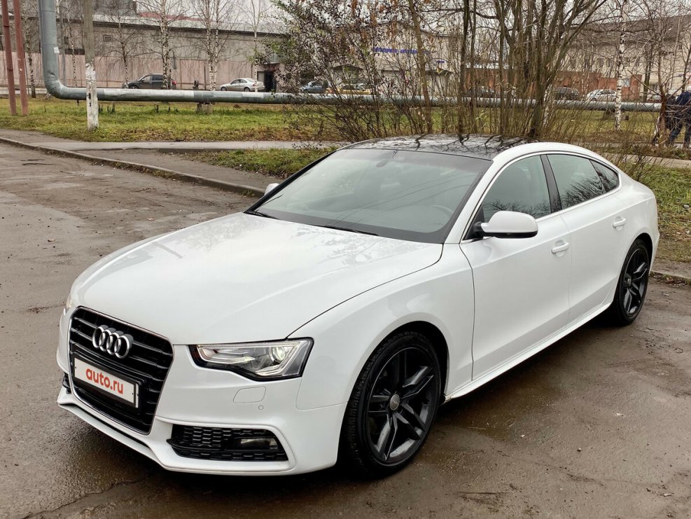 Audi a5 белая