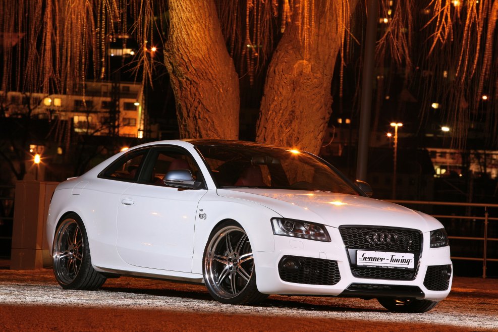Audi a5 White Tuning