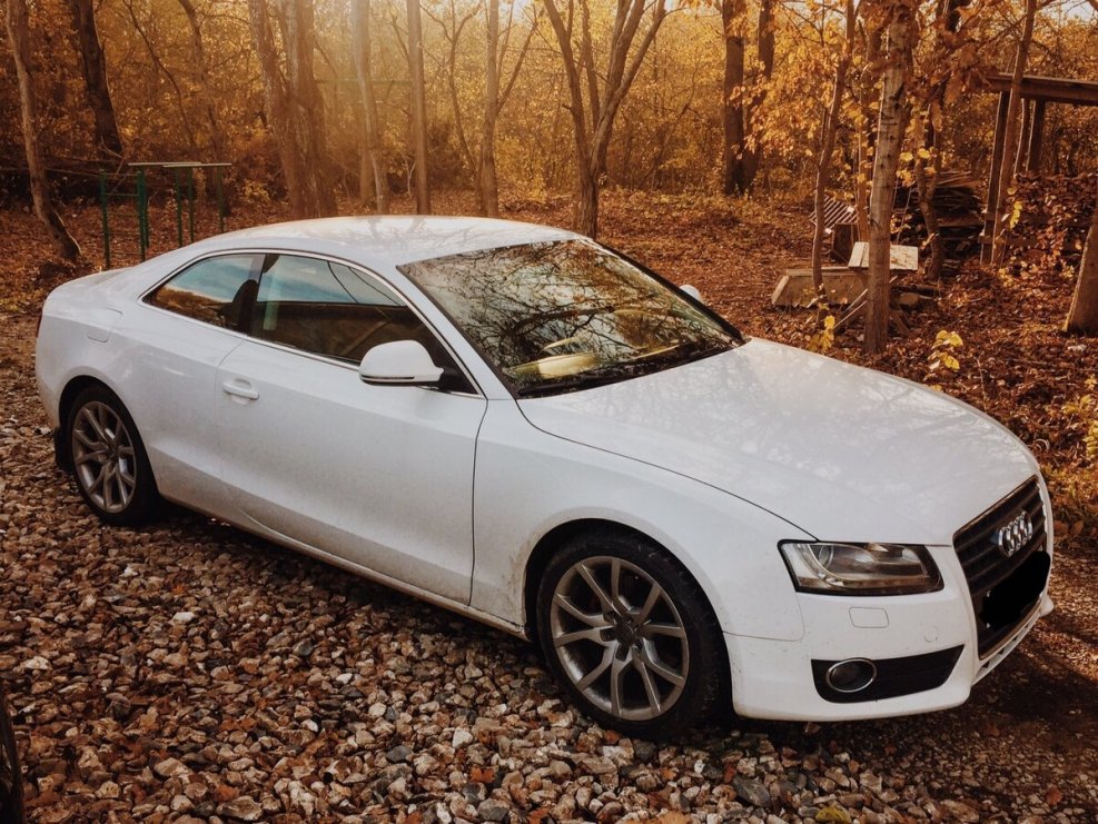 Audi a5 белая