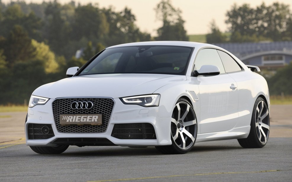 Audi a5 белая