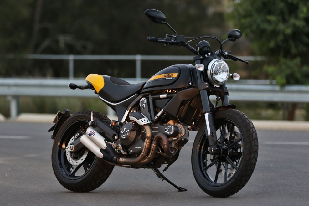 Мотоцикл Scrambler Ducati Full Throttle