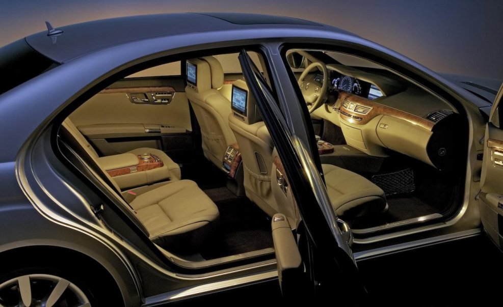 Mercedes-Benz s500 бизнес класс салон