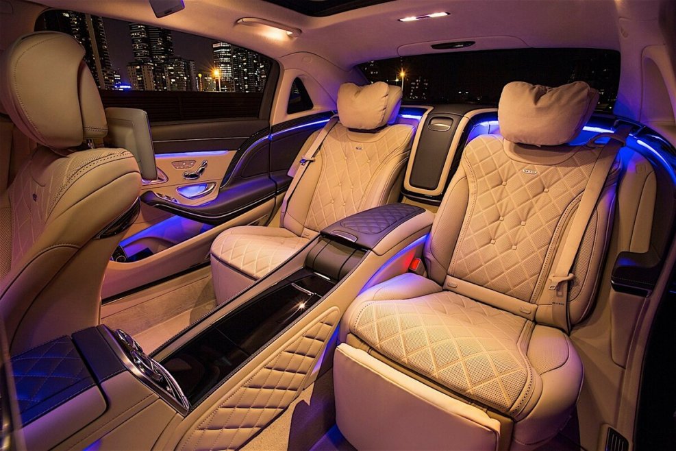 Mercedes Maybach s600 салон