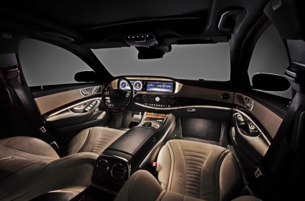Mercedes Benz s class 2014 салон