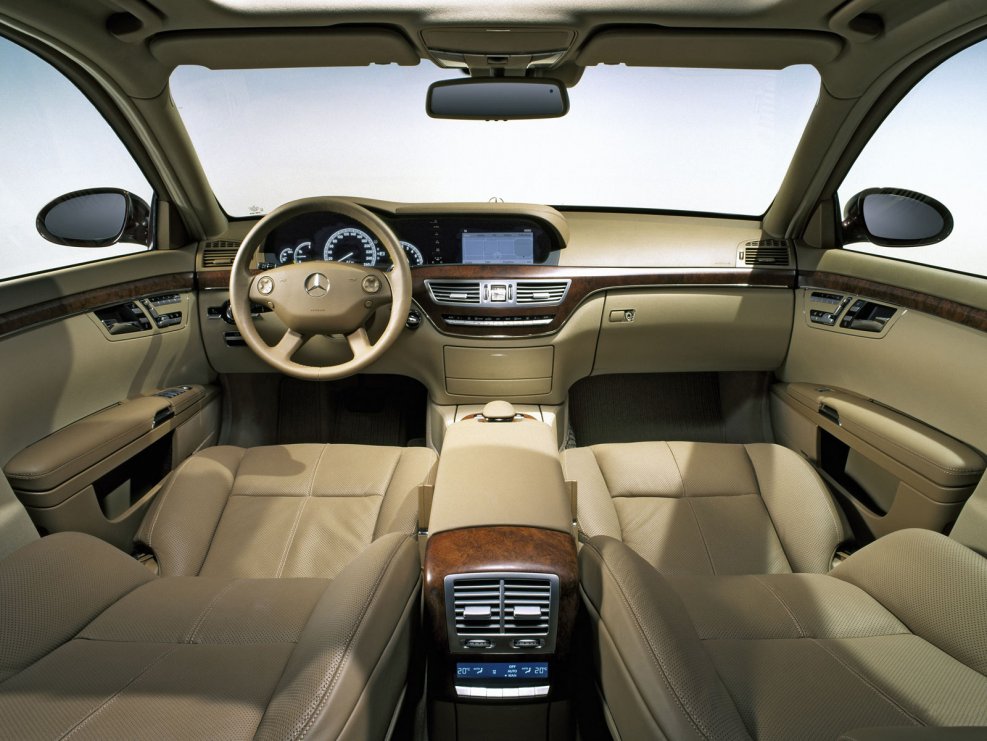 Mercedes Benz s class 2006 салон