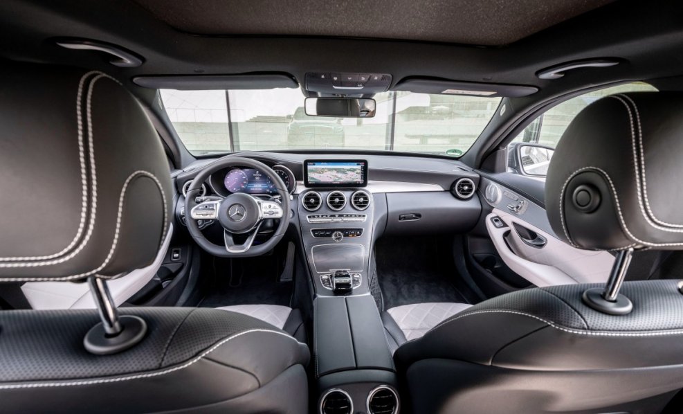 Mercedes Benz c200 w205 салон