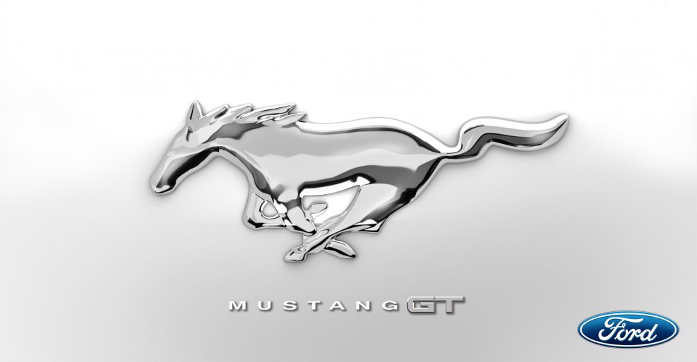 Ford Mustang лого gt