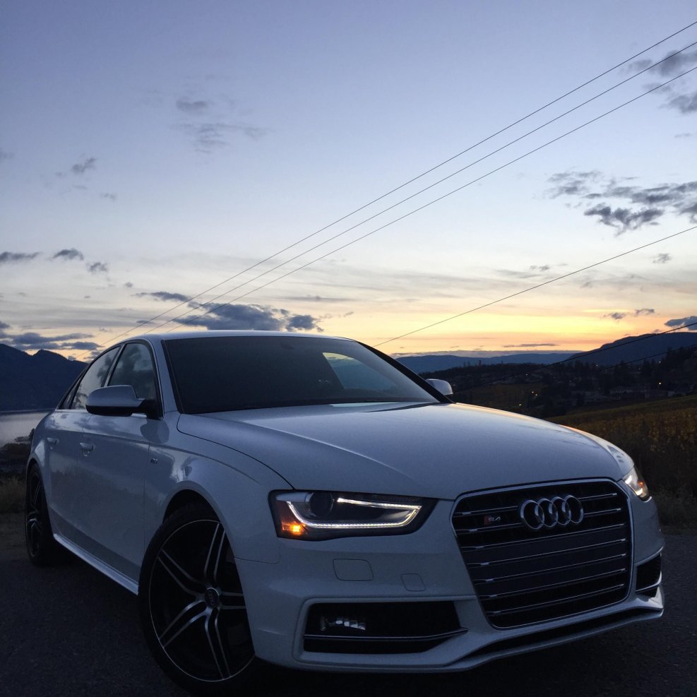 Audi a6 закат