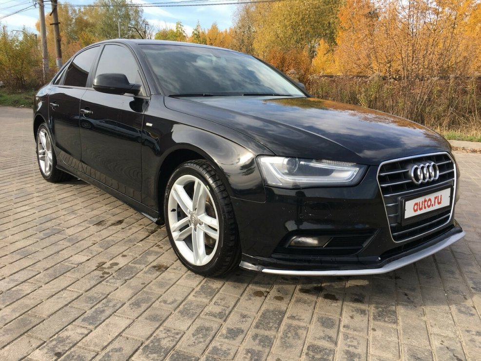 Audi a4 Black 2008