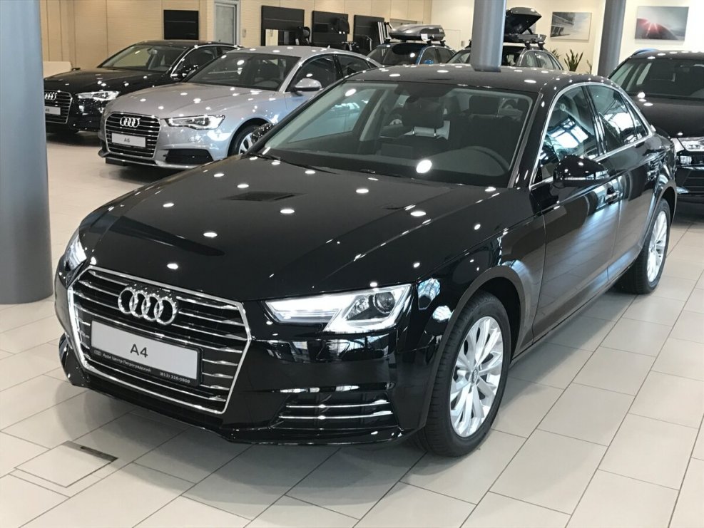 Audi a4 2015 черная