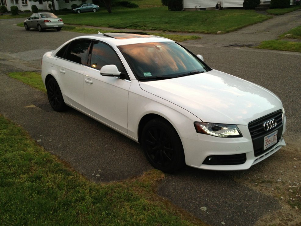 Audi a4 2008 белый